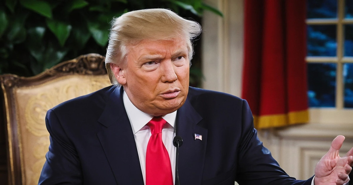 功績を語るドナルドトランプイメージ、ショー番組